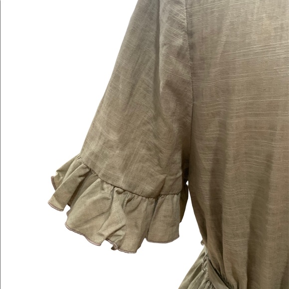 SHEIN Olive green romper size S NWOT - Picture 7 of 7